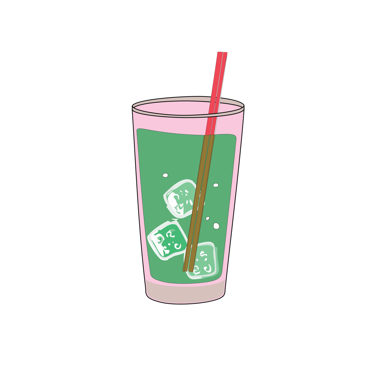 Japanese Beverages Sticker Set | Premium Vinyl Japanese Stickers
