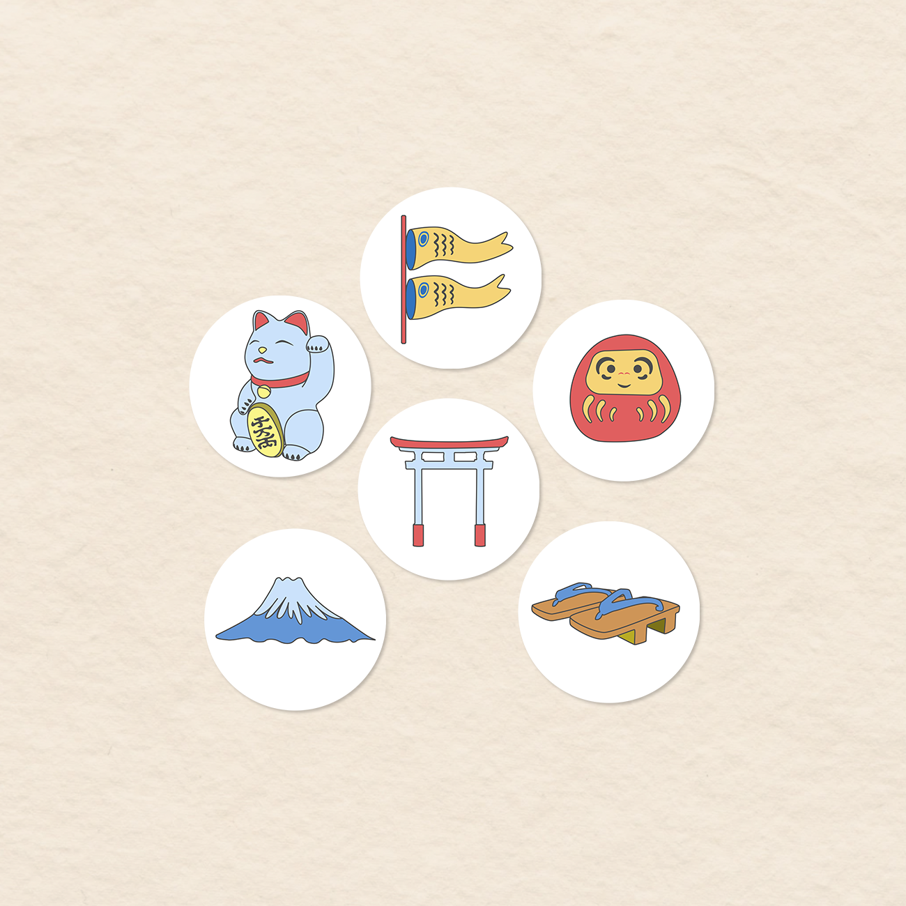Classics of Japan | Premium Japan-Inspired Stickers
