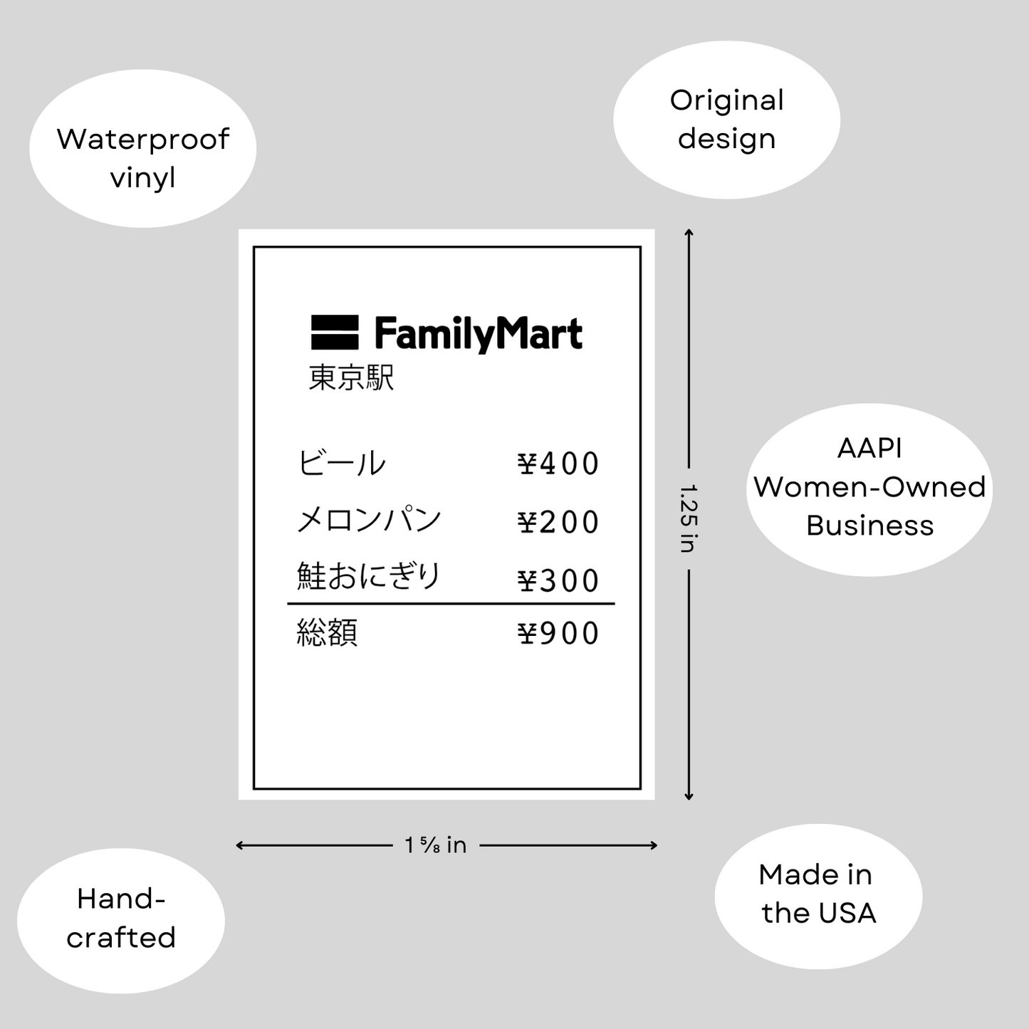 Japan Traveling Tickets Sticker Set