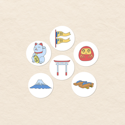 Classics of Japan | Premium Japan-Inspired Stickers